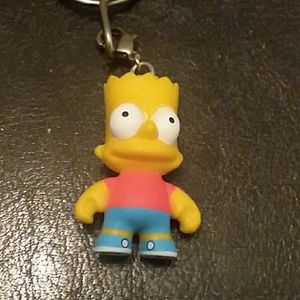 Kidrobot The Simpsons Keychain--Bart Simpson